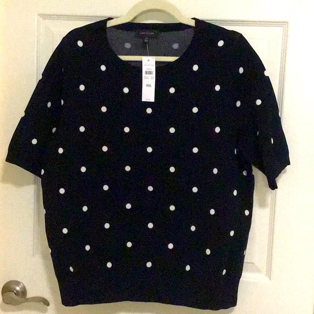 Ann Taylor short sleeve sweater